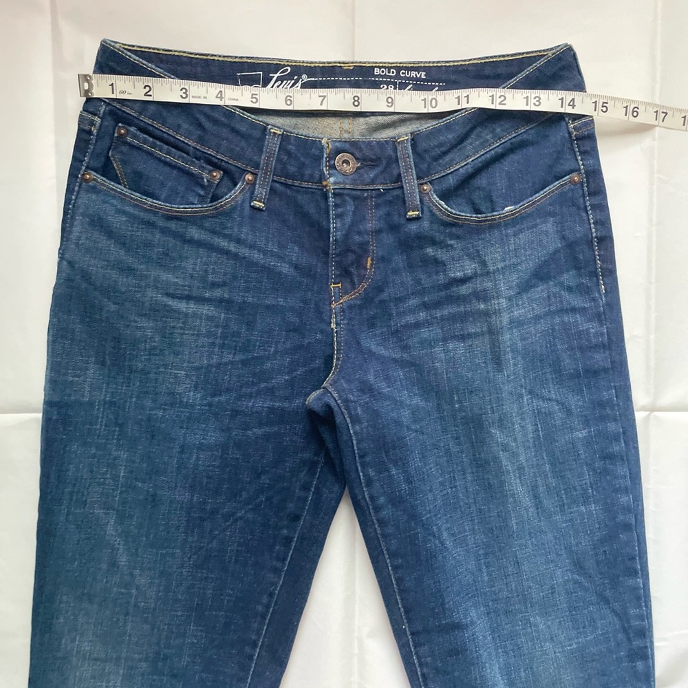 Levi’s Bold Curve Skinny Boot Womens Jean - Picture 5 of 10